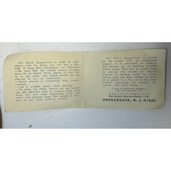 Vintage Old Dutch Design COPPER TEAPOT Kettle w/ Wood & Brass Handle Portugal - Picture 11 of 11